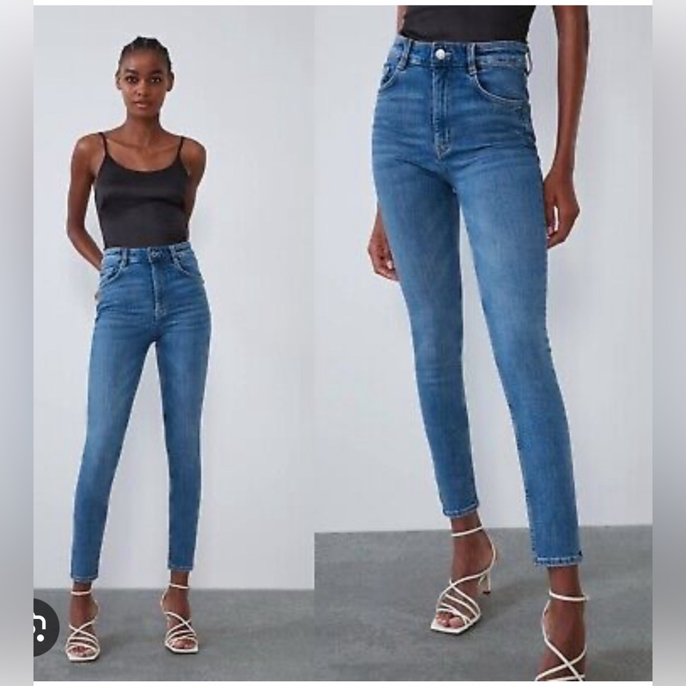 💰Zara Bundle 2 High Rise Skinny Jeans